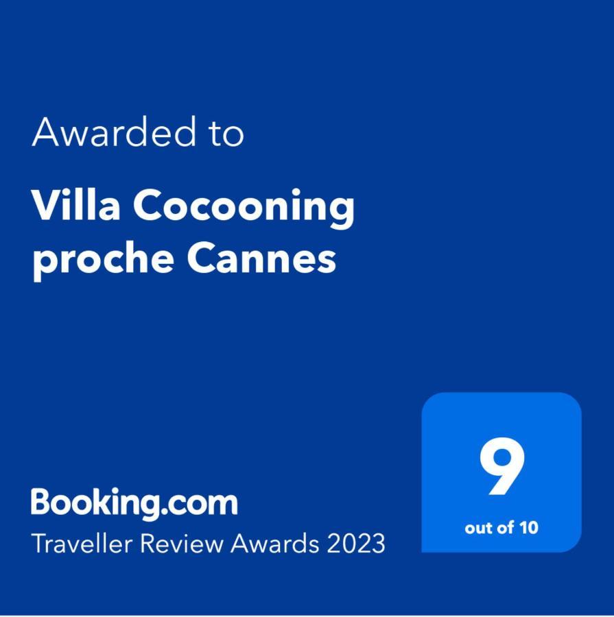 Villa Cocooning Proche Cannes Vallauris Bagian luar foto